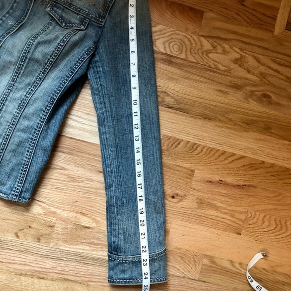 Elie Tahari Denim Jacket Size Small - Picture 14 of 16